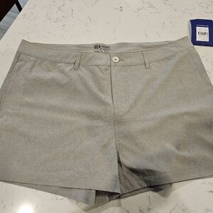 Huk Lightweight Grey Performance Shorts